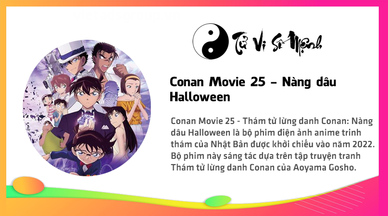 Conan Movie 25 - Nàng dâu Halloween