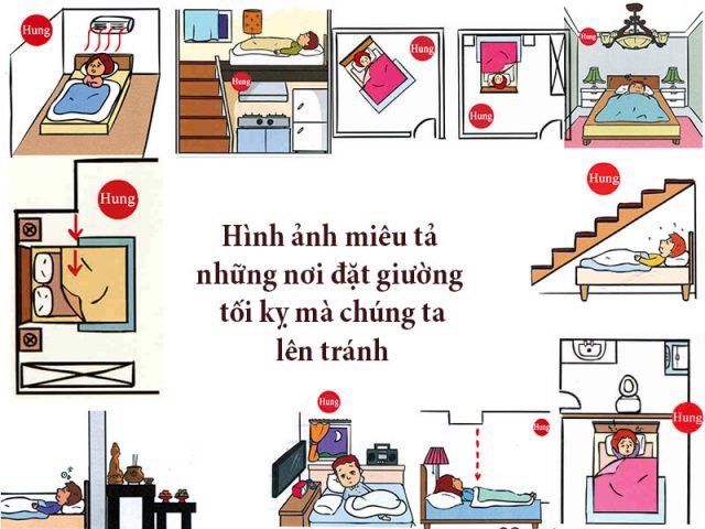 gường kê kiêng kỵ gì