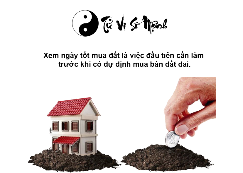 Xem ngày tốt mua đất thuận lợi và may mắn