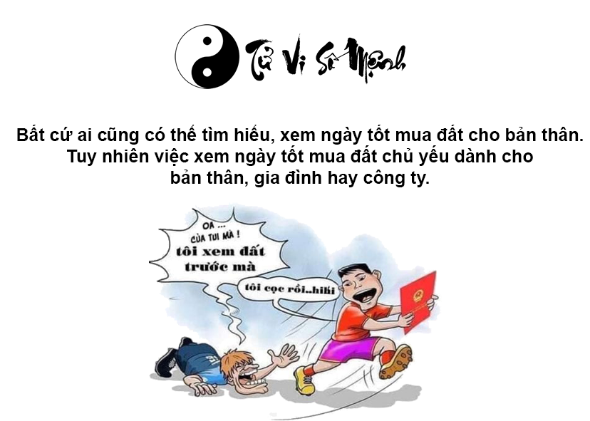 Xem ngày tốt mua đất thuận lợi và may mắn