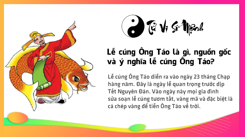 Lễ cúng Ông Táo là gì, nguồn gốc và ý nghĩa lễ cúng Ông Táo?