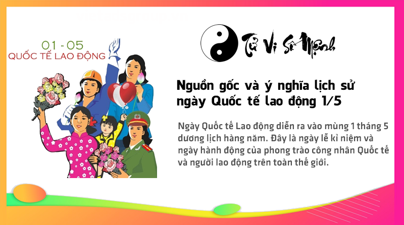 Nguồn gốc và ý nghĩa lịch sử ngày Quốc tế lao động 1/5