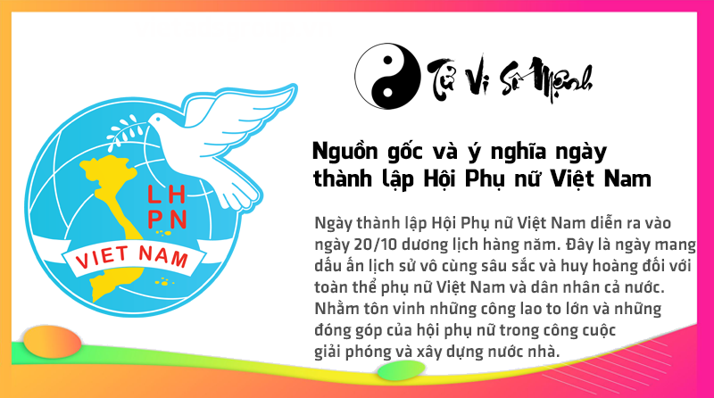 Nguồn gốc và ý nghĩa ngày thành lập Hội Phụ nữ Việt Nam