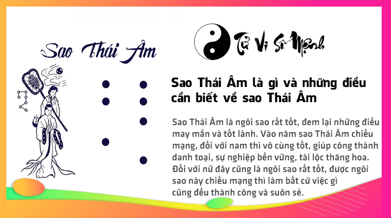 Sao Thái Âm là gì và những điều cần biết về sao Thái Âm