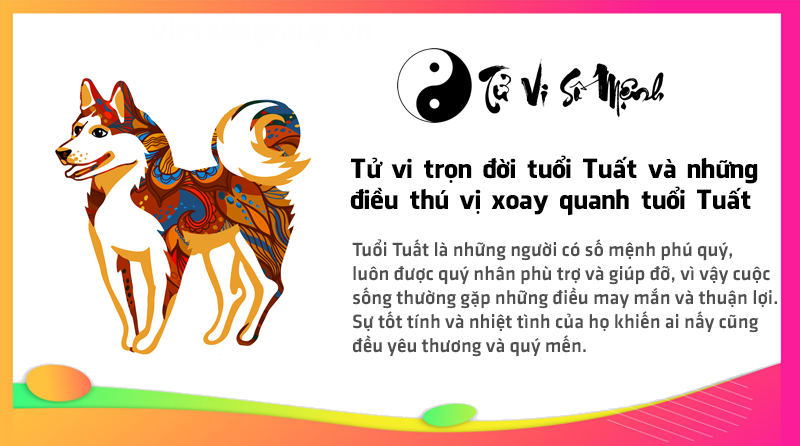 Tử vi trọn đời tuổi Tuất và những điều thú vị xoay quanh tuổi Tuất