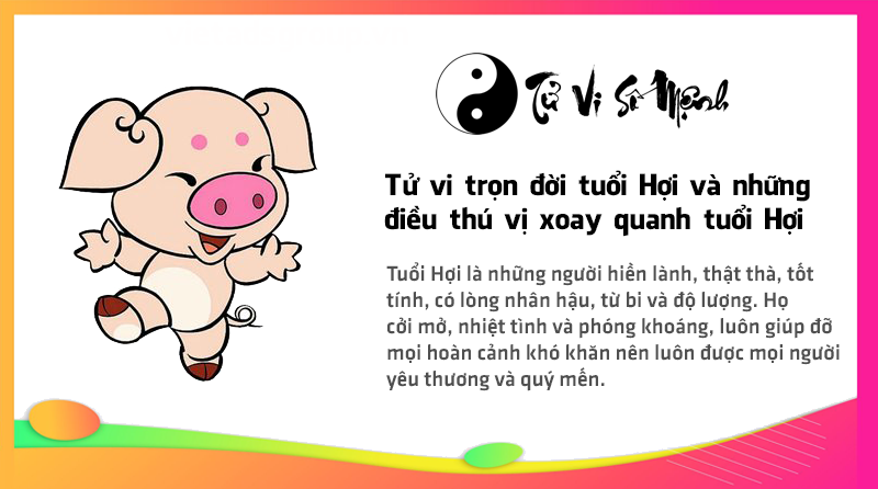 Tử vi trọn đời tuổi Hợi và những điều thú vị xoay quanh tuổi Hợi