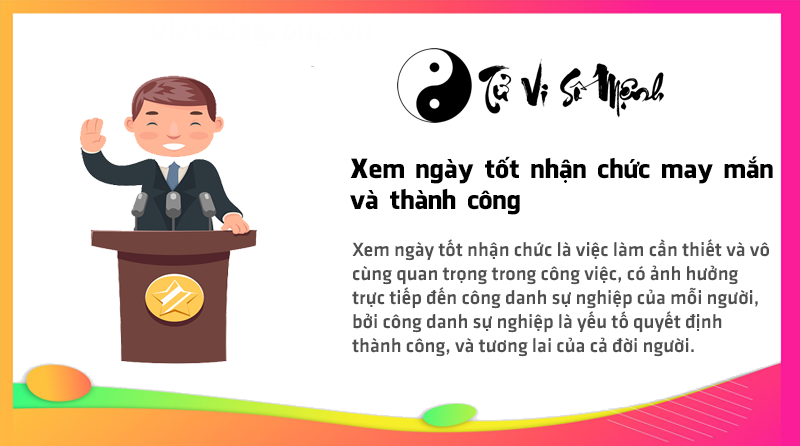 Xem ngày tốt nhận chức may mắn và thành công