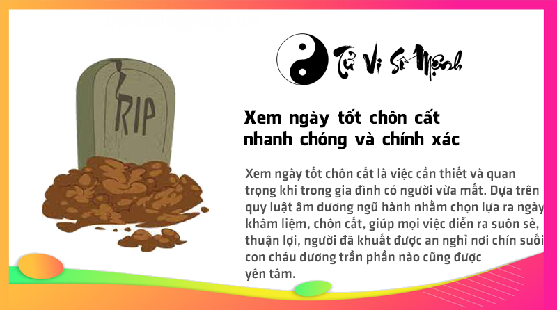 Xem ngày tốt chôn cất nhanh chóng và chính xác