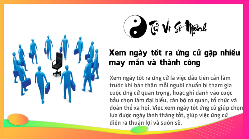Xem ngày tốt ra ứng cử gặp nhiều may mắn và thành công