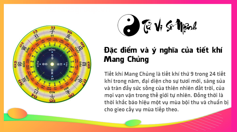 Đặc điểm và ý nghĩa của tiết khí Mang Chủng