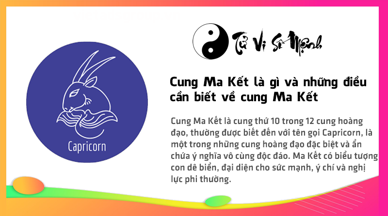 Cung Ma Kết là gì và những điều cần biết về cung Ma Kết