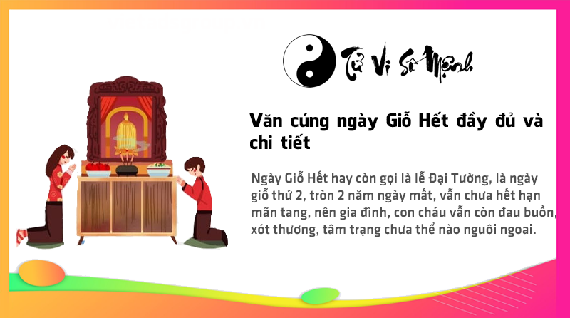 Văn cúng ngày Giỗ Hết đầy đủ và chi tiết