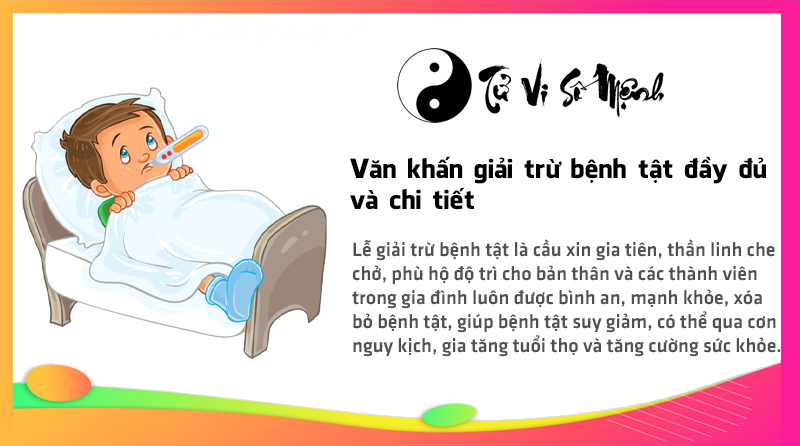 Văn khấn giải trừ bệnh tật đầy đủ và chi tiết