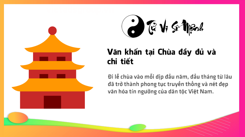 Văn khấn tại Chùa đầy đủ và chi tiết 