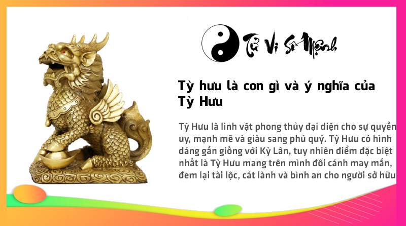 Tỳ hưu là con gì và ý nghĩa của Tỳ Hưu