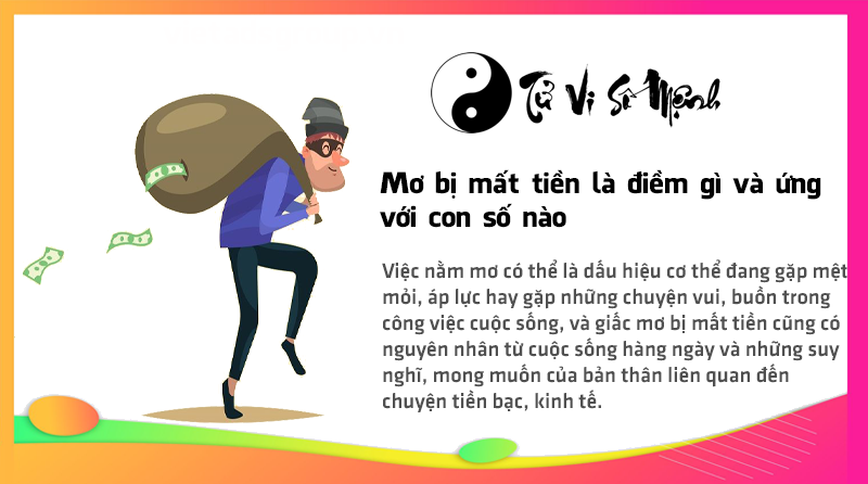 Mơ bị mất tiền là điềm gì và ứng với con số nào