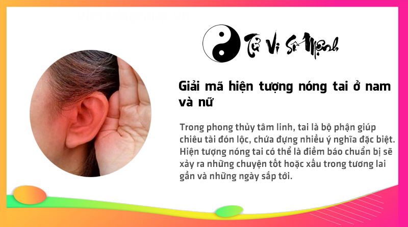 Giải mã hiện tượng nóng tai ở nam và nữ