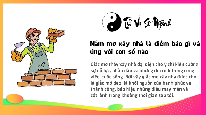 Nằm mơ xây nhà là điềm báo gì và ứng với con số nào
