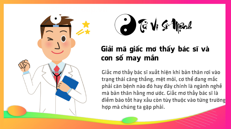 Giải mã giấc mơ thấy bác sĩ và con số may mắn