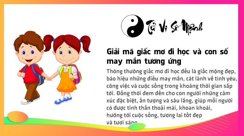 Giải mã giấc mơ đi học và con số may mắn tương ứng