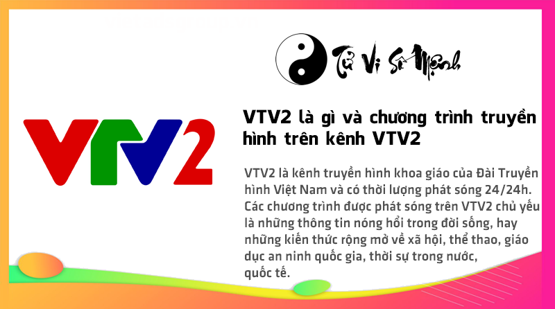 VTV2 là gì và chương trình truyền hình trên kênh VTV2