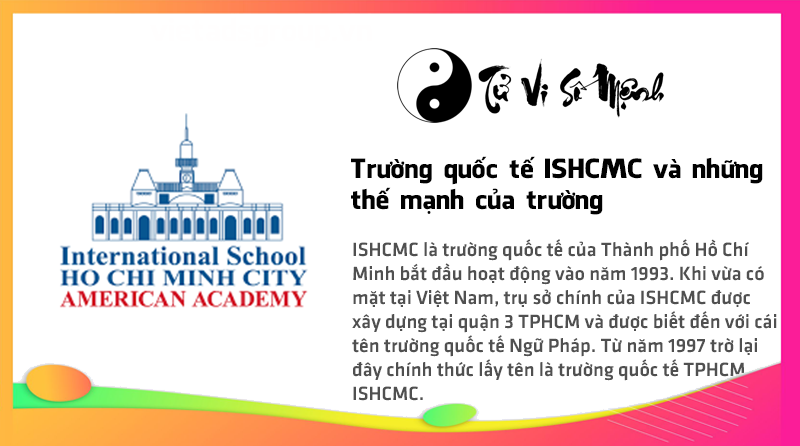 Trường quốc tế ISHCMC và những thế mạnh của ngôi trường này