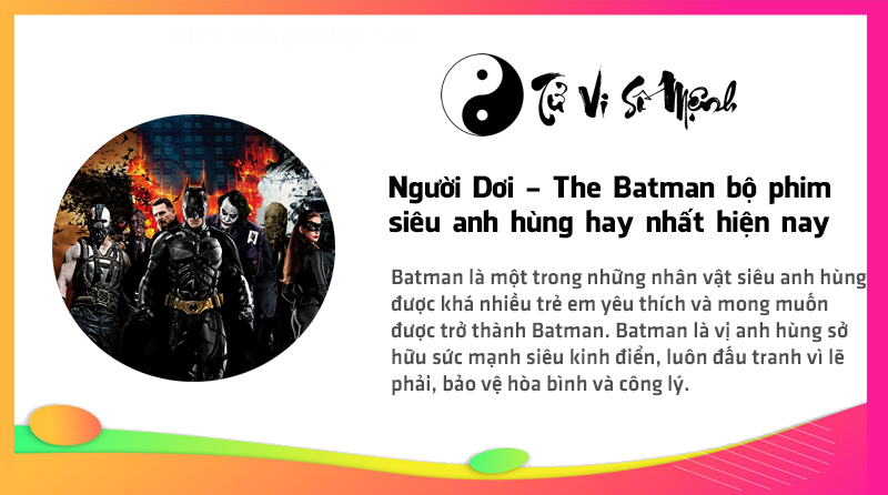Người Dơi - The Batman bộ phim siêu anh hùng hay nhất hiện nay