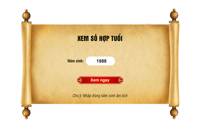 Xem số hợp tuổi số hợp mệnh chuẩn xác - Tử Vi Cổ Học