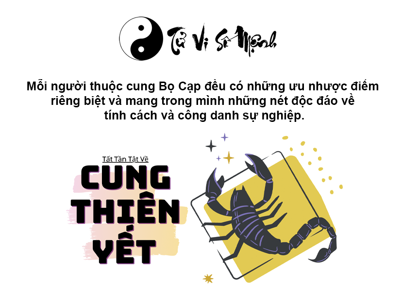 Cung Bọ Cạp là gì và những điều cần biết về cung Bọ Cạp 