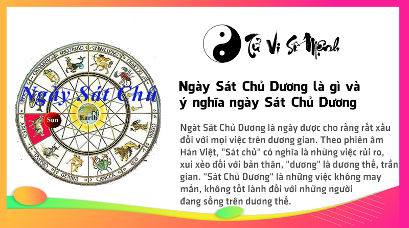 Ngày Sát Chủ Dương là gì và ý nghĩa ngày Sát Chủ Dương