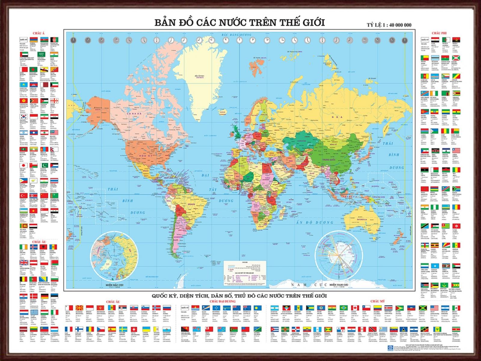 diện tích các nước