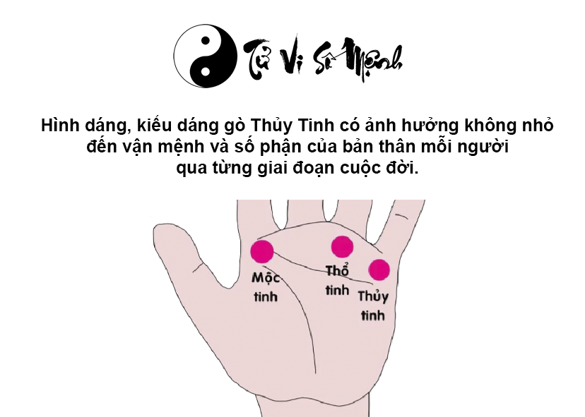 Tướng bàn tay giàu có qua gò Thuỷ tinh