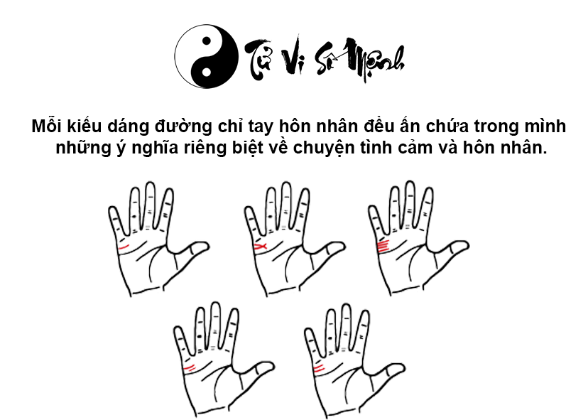 Xem đường chỉ tay h&ocirc;n nh&acirc;n tiết lộ hạnh ph&uacute;c