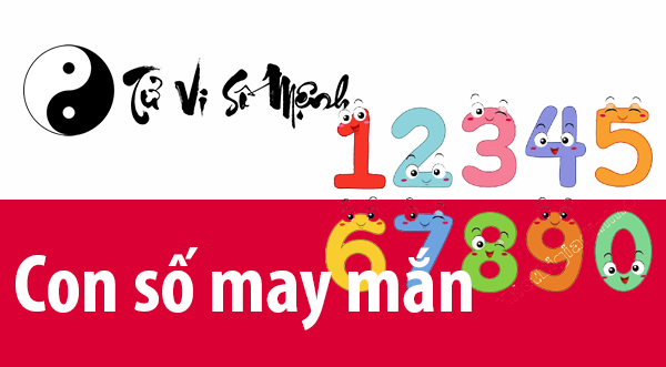 con số may mắn hôm nay