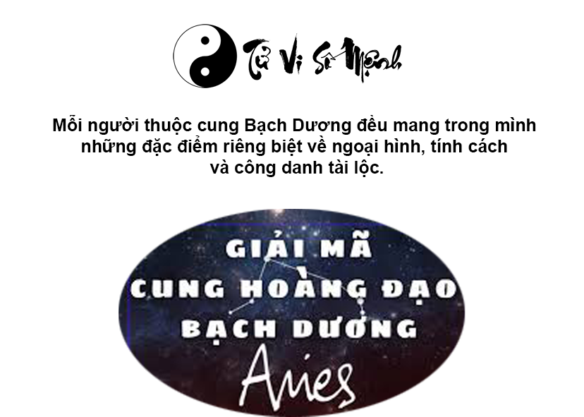 Giải mã cung hoàng đạo Bạch Dương
