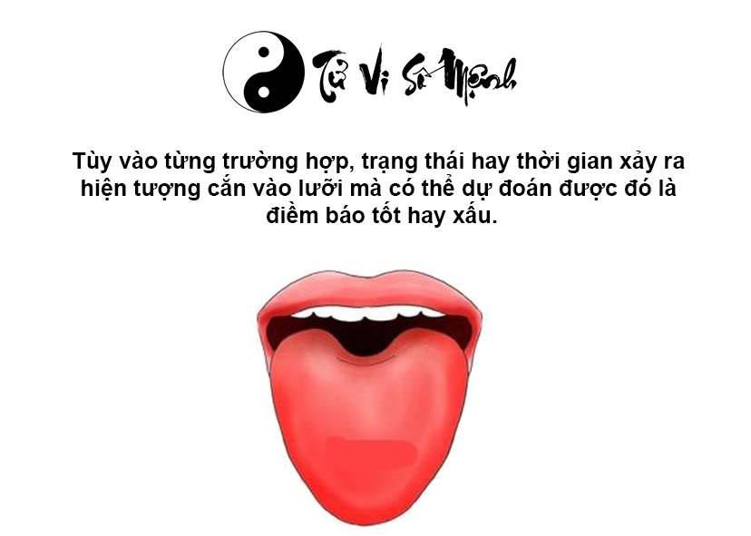 Cắn vào lưỡi là điềm báo gì và ứng với con số nào