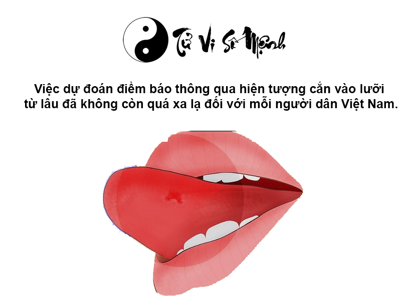 Cắn vào lưỡi là điềm báo gì và ứng với con số nào