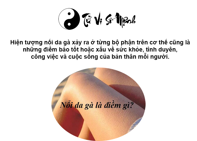 Giải mã hiện tượng nổi da gà và con số may mắn tương ứng