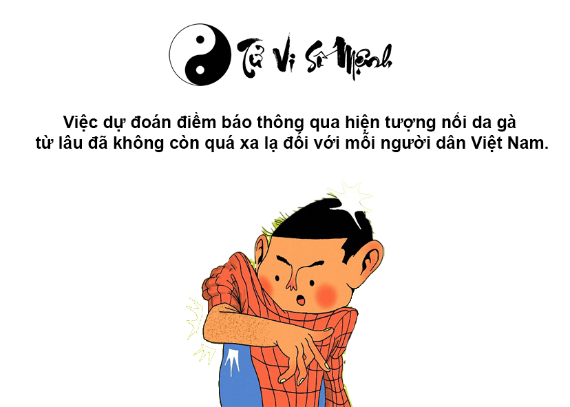 Giải mã hiện tượng nổi da gà và con số may mắn tương ứng