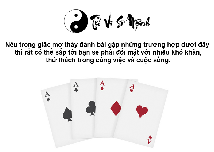 Giải mã giấc mơ thấy đánh bài và con số may mắn