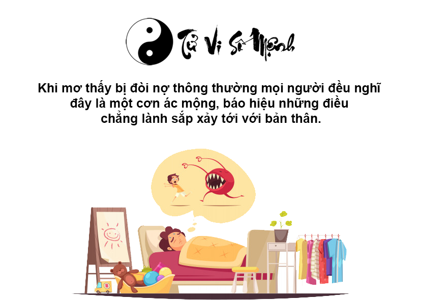 Giải mã giấc mơ bị đòi nợ và con số may mắn