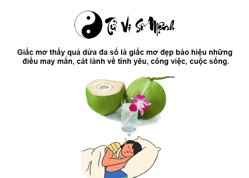 Mơ thấy quả dừa là điềm báo gì và ứng với con số nào