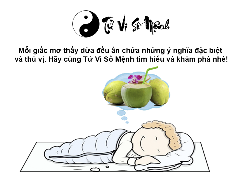 Mơ thấy quả dừa là điềm báo gì và ứng với con số nào