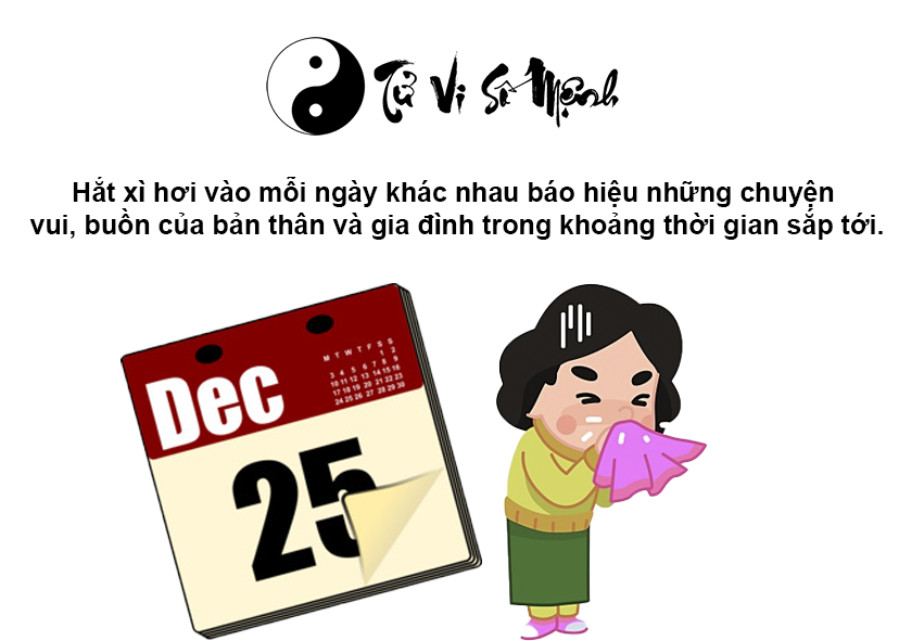 Giải mã điềm báo hắt xì hơi theo ngày và giờ