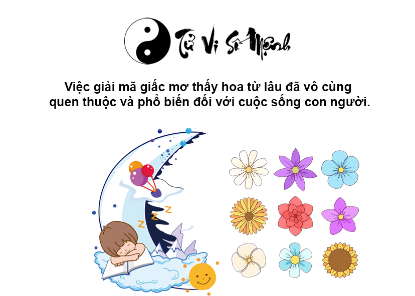 Giải m&atilde; giấc mơ thấy hoa v&agrave; con số may mắn 