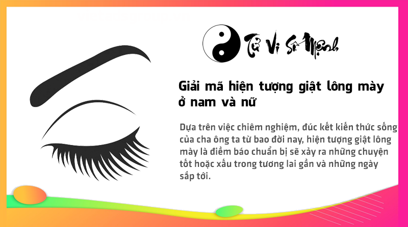 Giải m&atilde; hiện tượng giật l&ocirc;ng m&agrave;y ở nam v&agrave; nữ