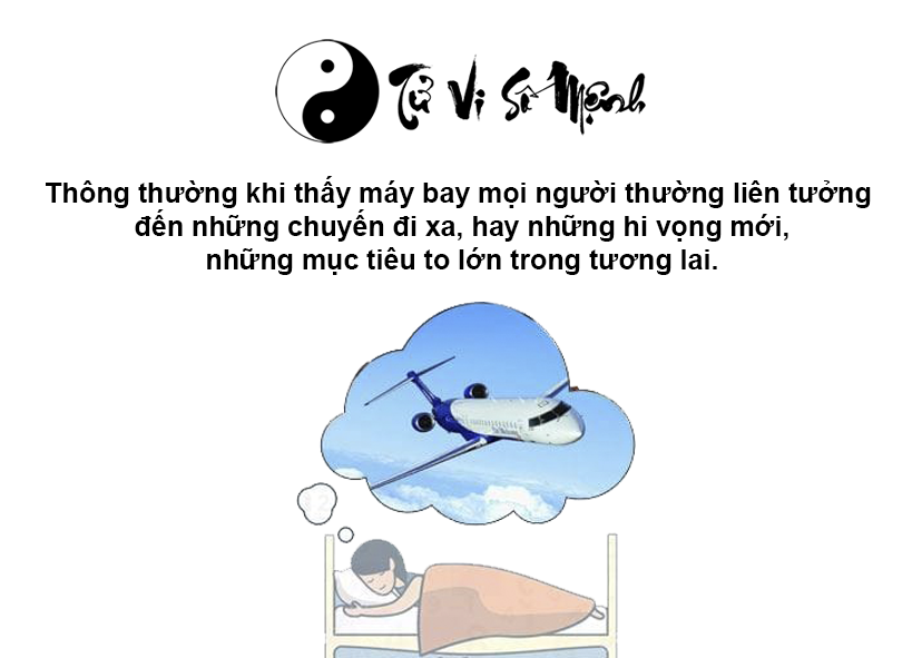 Giải mã giấc mơ thấy máy bay và con số may mắn