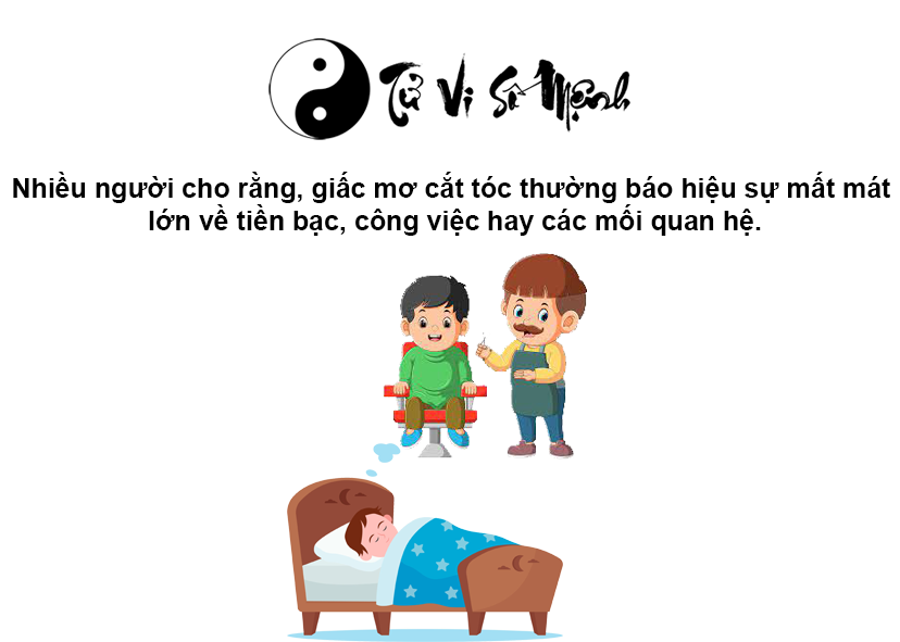 Giải mã giấc mơ thấy cắt tóc và con số may mắn