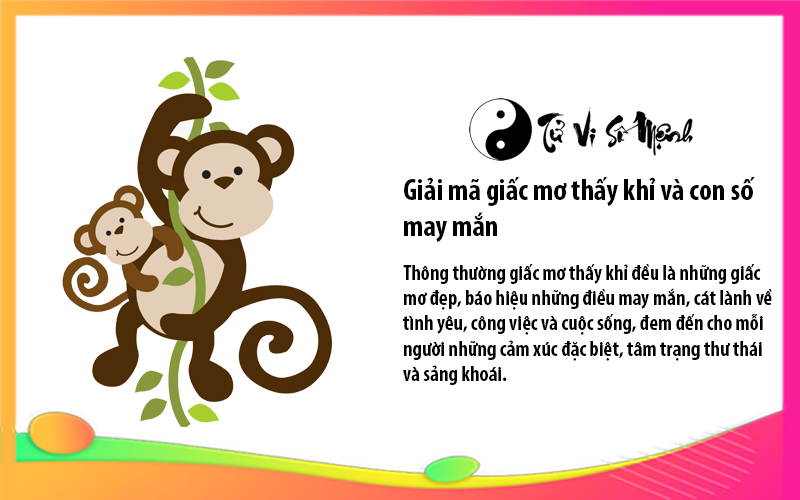 Giải mã giấc mơ thấy khỉ và con số may mắn