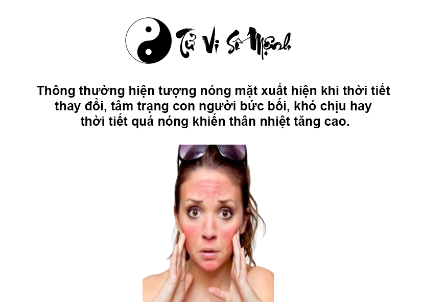 Giải mã hiện tượng nóng mặt ở nam nữ theo ngày và giờ
